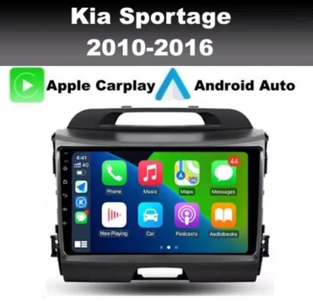 Kia Sportage 9'inch radio navigatie android 14 apple carplay, Ophalen of Verzenden, Nieuw
