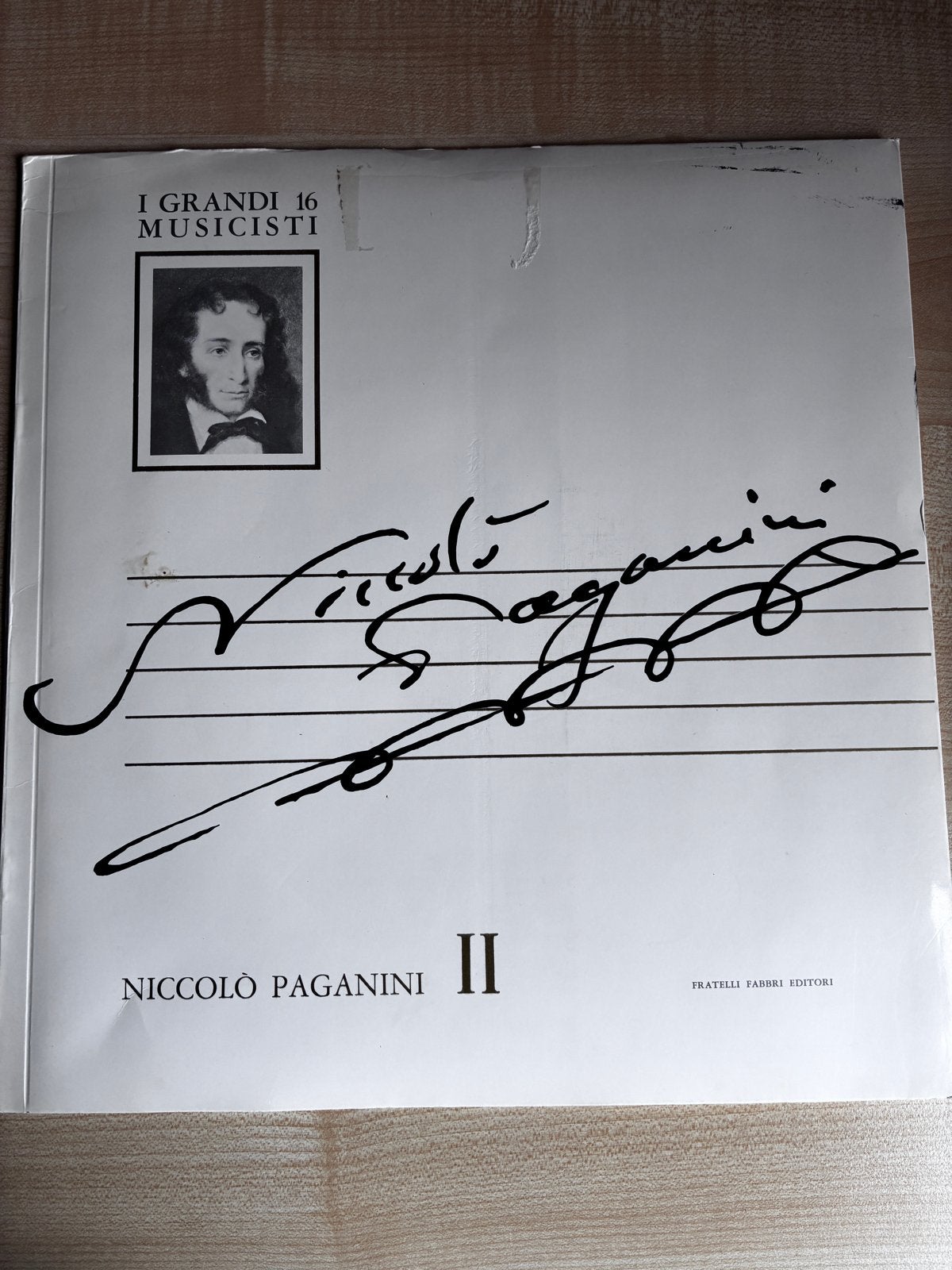 Niccolò Paganini - I Grandi Musicisti - Klassieke LP, Gebruikt, Overige componisten, Soloconcert, Ophalen of Verzenden