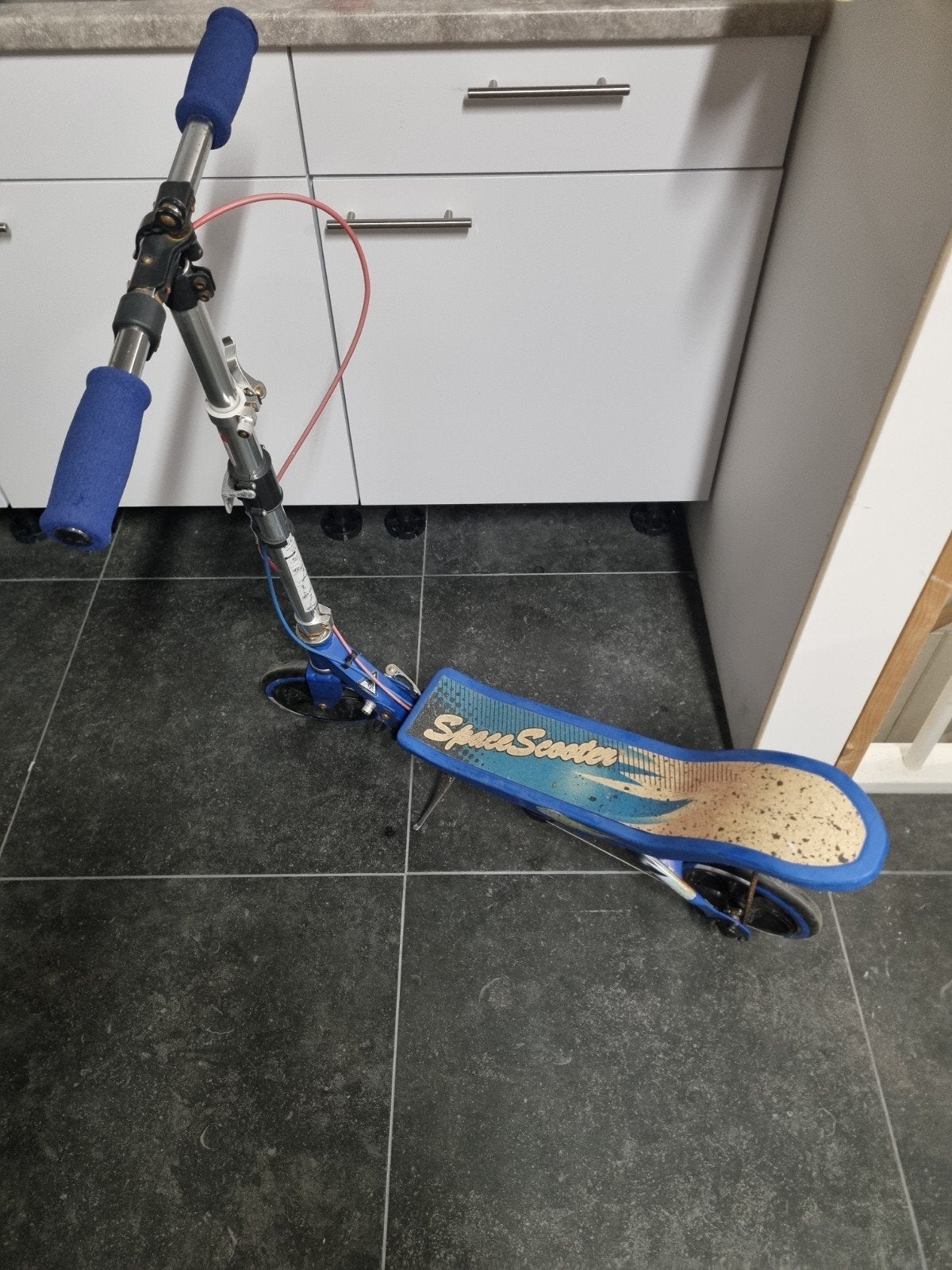 space scooter, Ophalen, Gebruikt