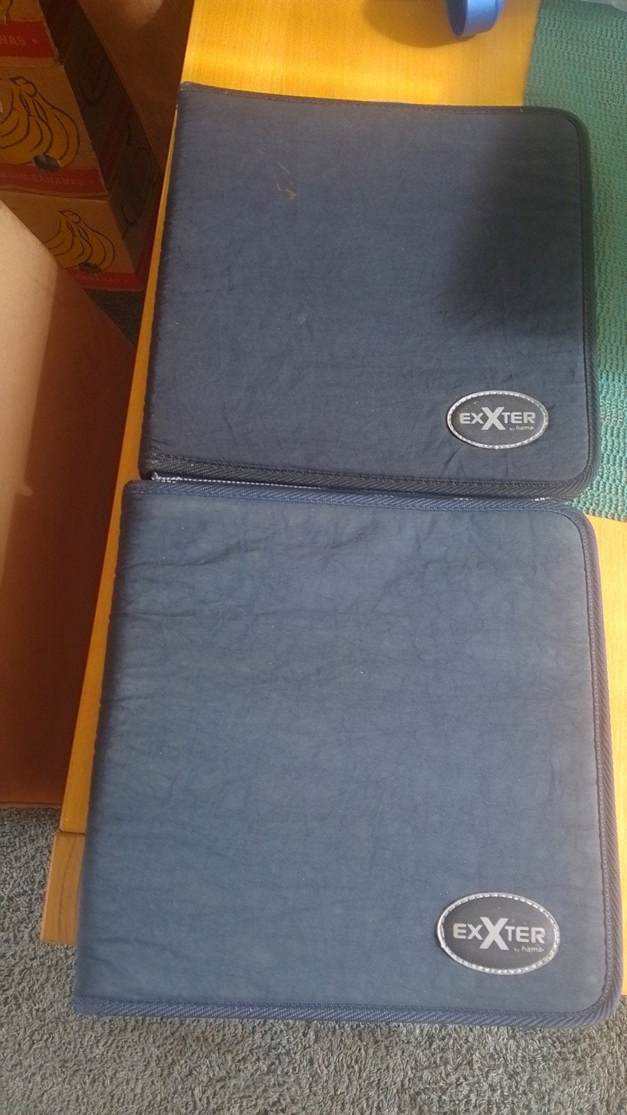 2 CD/DVD opbergmappen, Alle leeftijden, Ophalen of Verzenden, Gebruikt