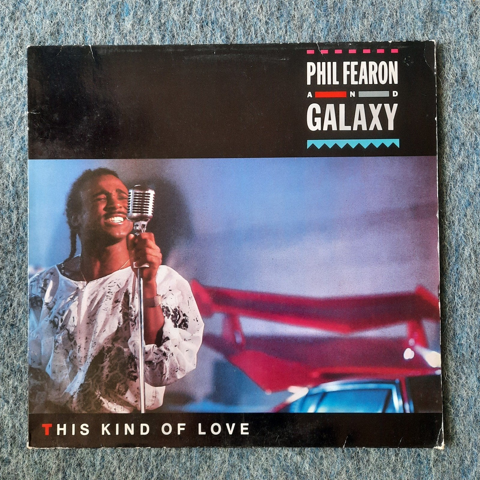 LP Phil Fearon and Galaxy - This Kind Of Love, LP, Gebruikt, Ophalen of Verzenden, Fotohoes
