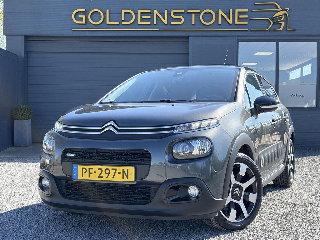 Citroen C3 1.2 PureTech S&S Shine 2e Eigenaar,Navi,Camera,Ha, Auto's, Gebruikt, Euro 6, 1199 cc, 450 kg