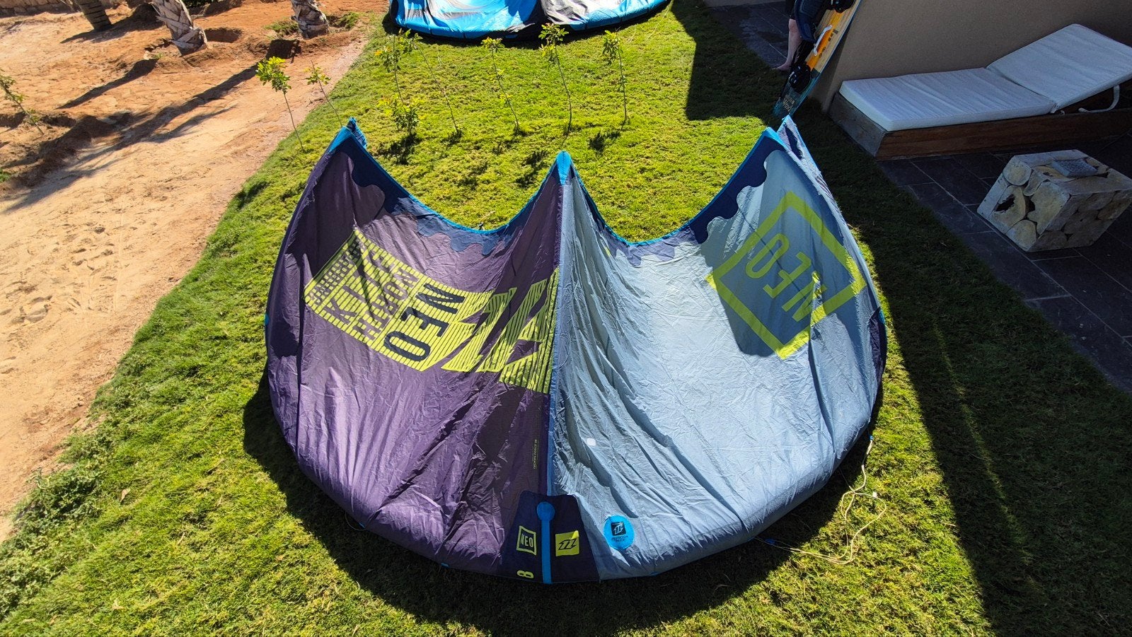 North Neo 8m Kitesurf Kite - Perfect voor golven en freeride, Gebruikt, 8 m², Geen board, Ophalen of Verzenden