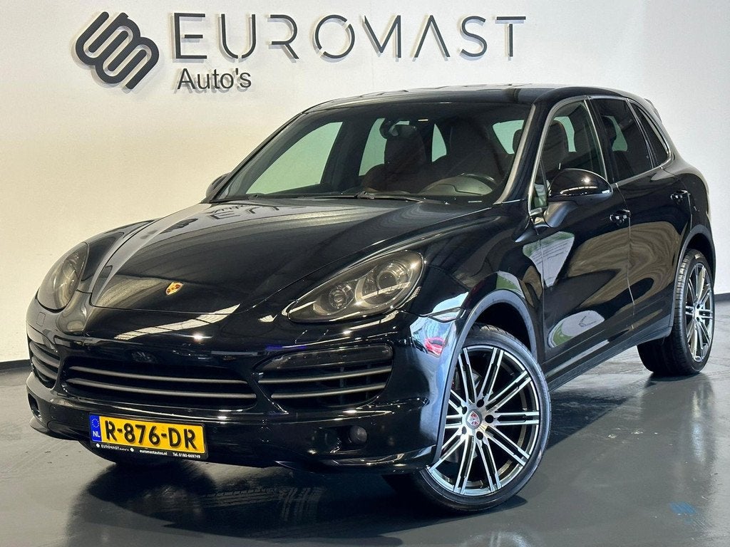 Porsche Cayenne 3.6 Platinum Edition AUTOMAAT - STERRENHEMEL, Auto's, Automaat, Gebruikt, 3598 cc, Zwart