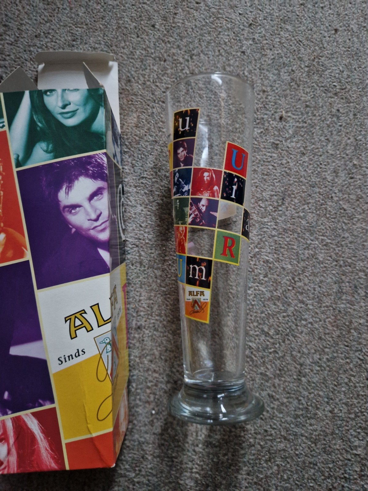 Alfa Bierglas volumia met originele verpakking, Ophalen, Nieuw