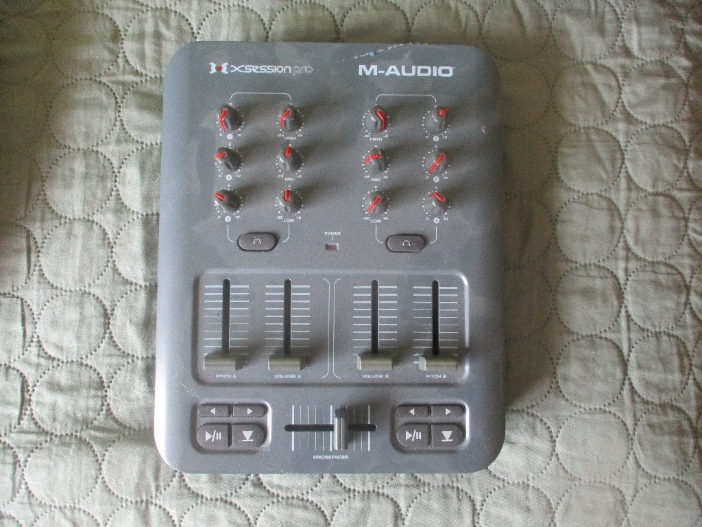 M-Audio X-Session Pro–USB MIDI DJ Controller (Zonder kabel), Ophalen of Verzenden, Gebruikt, Dj-set, Overige merken