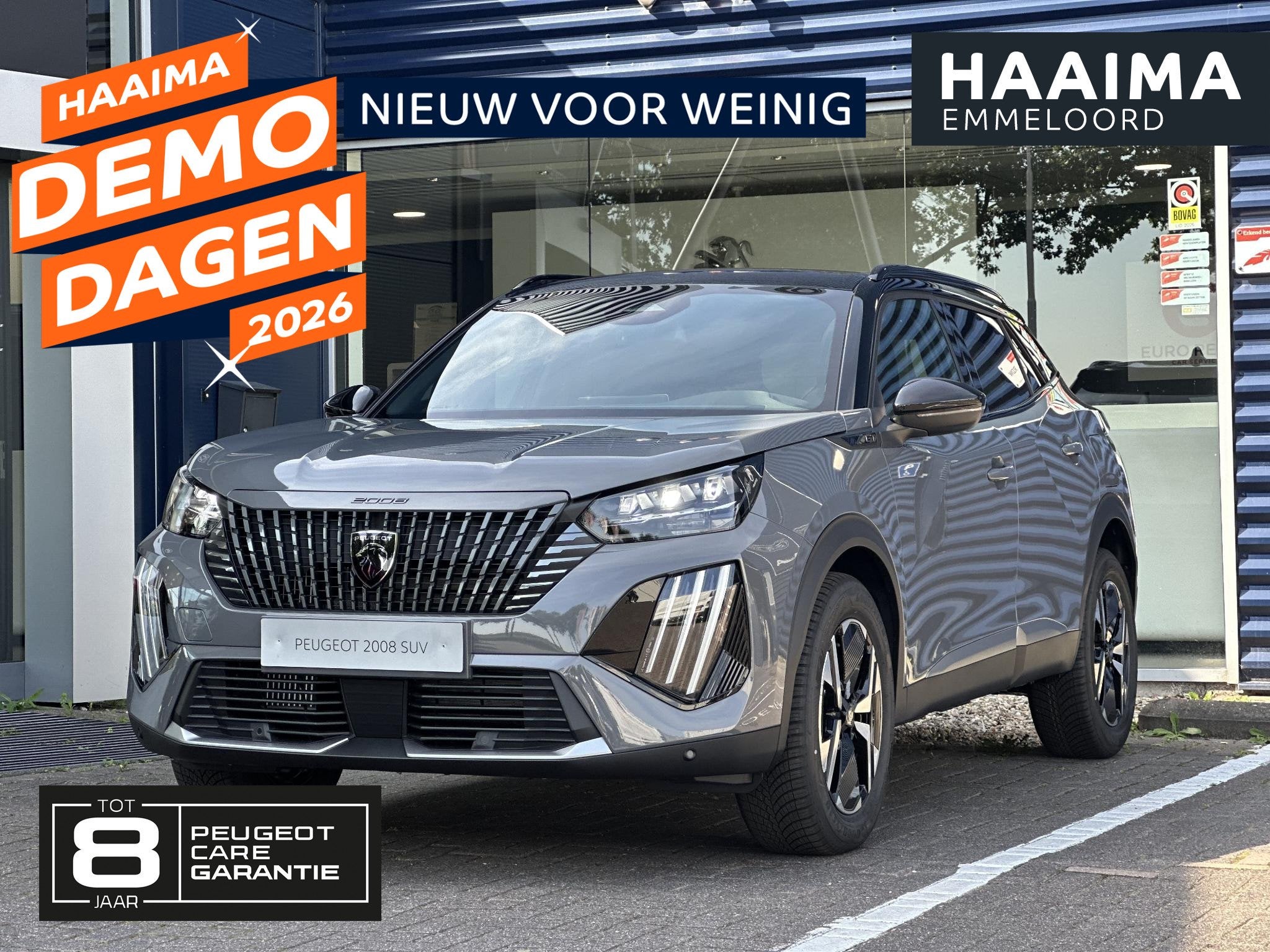 Peugeot 2008 1.2 Hybrid 145 GT | Panoramadak | All Seasonban, 1272 kg, Euro 6, 1199 cc, Leder en Stof