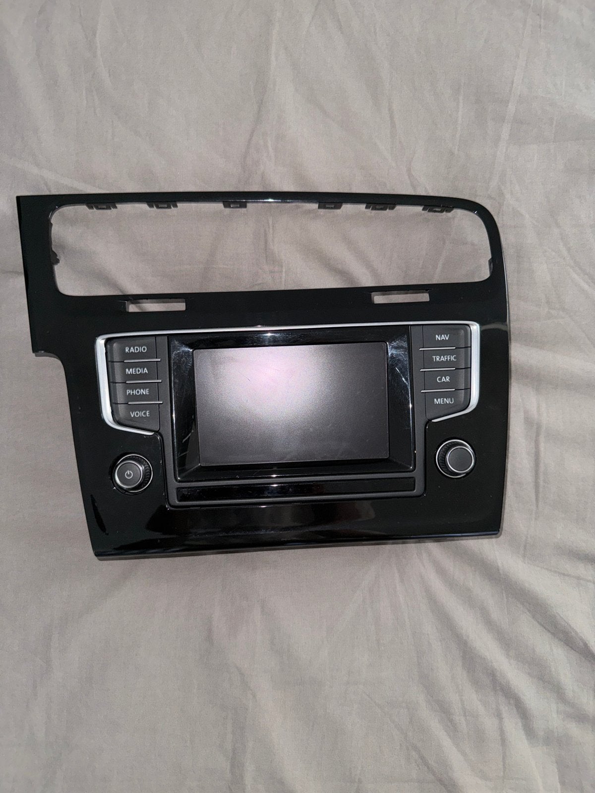Originele scherm Volkswagen golf 7, Auto diversen, Autoradio's, Ophalen, Zo goed als nieuw