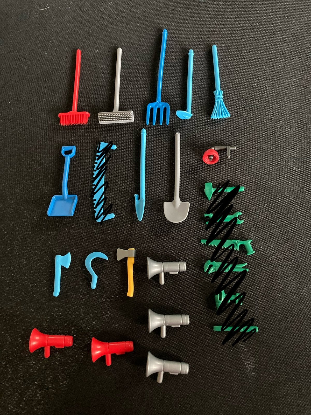 Playmobil werkgereedschap., Kinderen en Baby's, Ophalen of Verzenden, Zo goed als nieuw