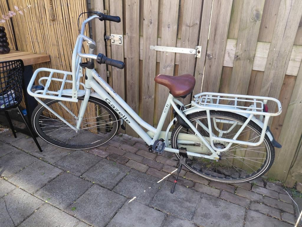Gazelle Duty Transportfiets 28 inch, Fietsen en Brommers, Fietsen | Dames | Damesfietsen, Terugtraprem, 53 tot 56 cm, Versnellingen