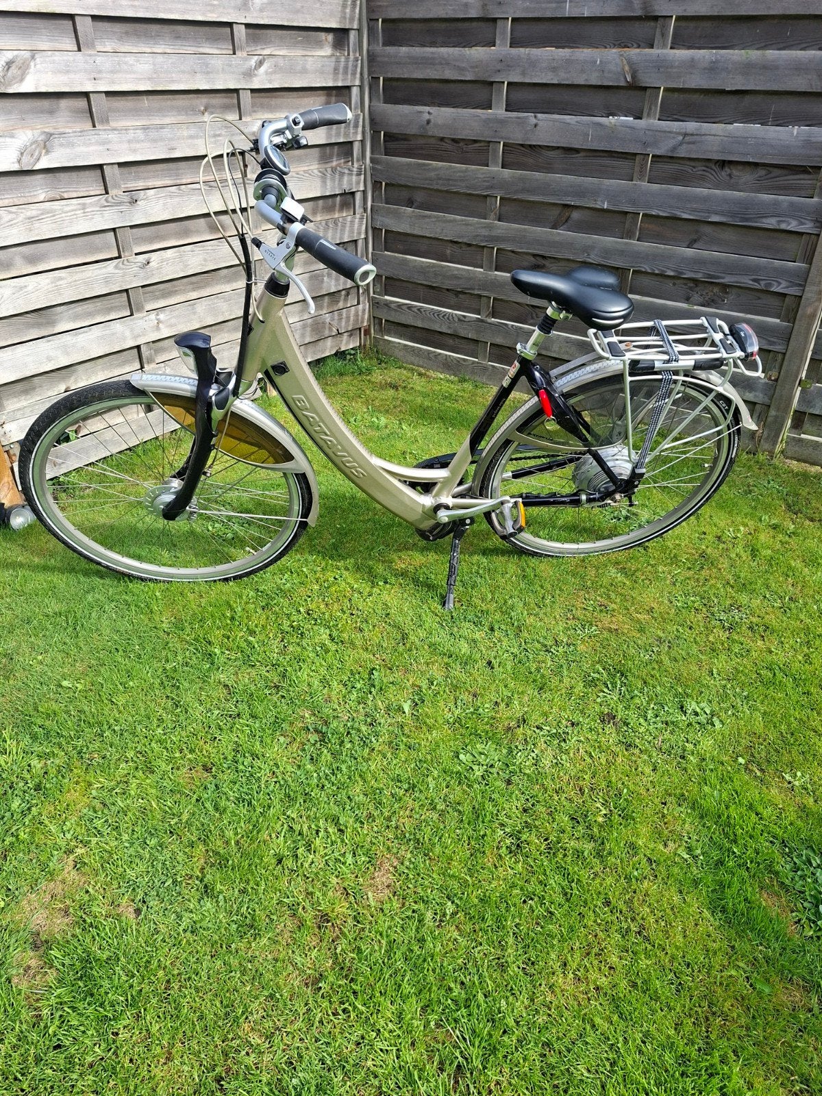 Foto 2 van batavus elektrische fiets met nog een handleiding erbij.