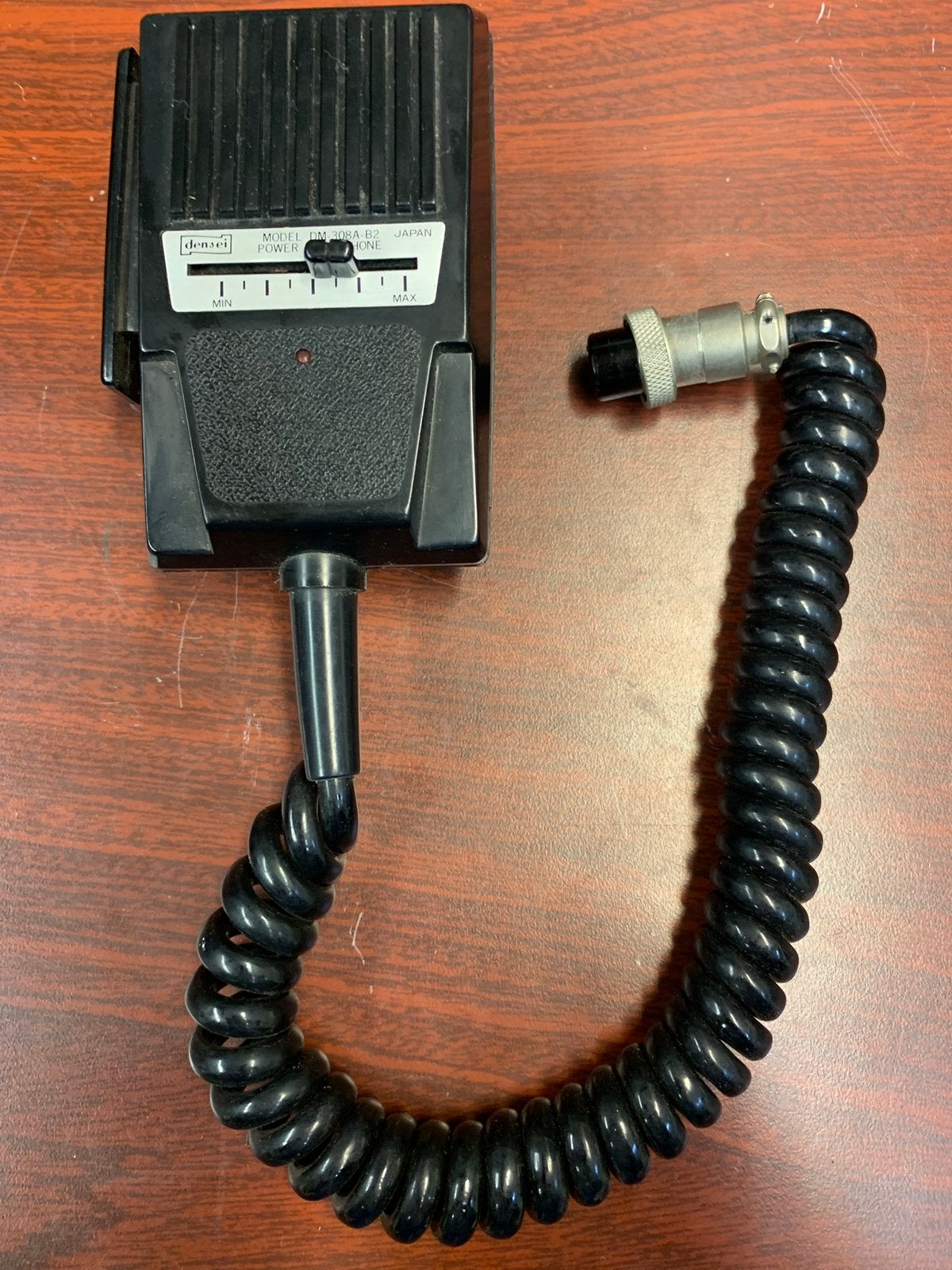 handmicrofoon met regelbare versterking, Telecommunicatie, Zenders en Ontvangers, Ophalen of Verzenden, Zo goed als nieuw