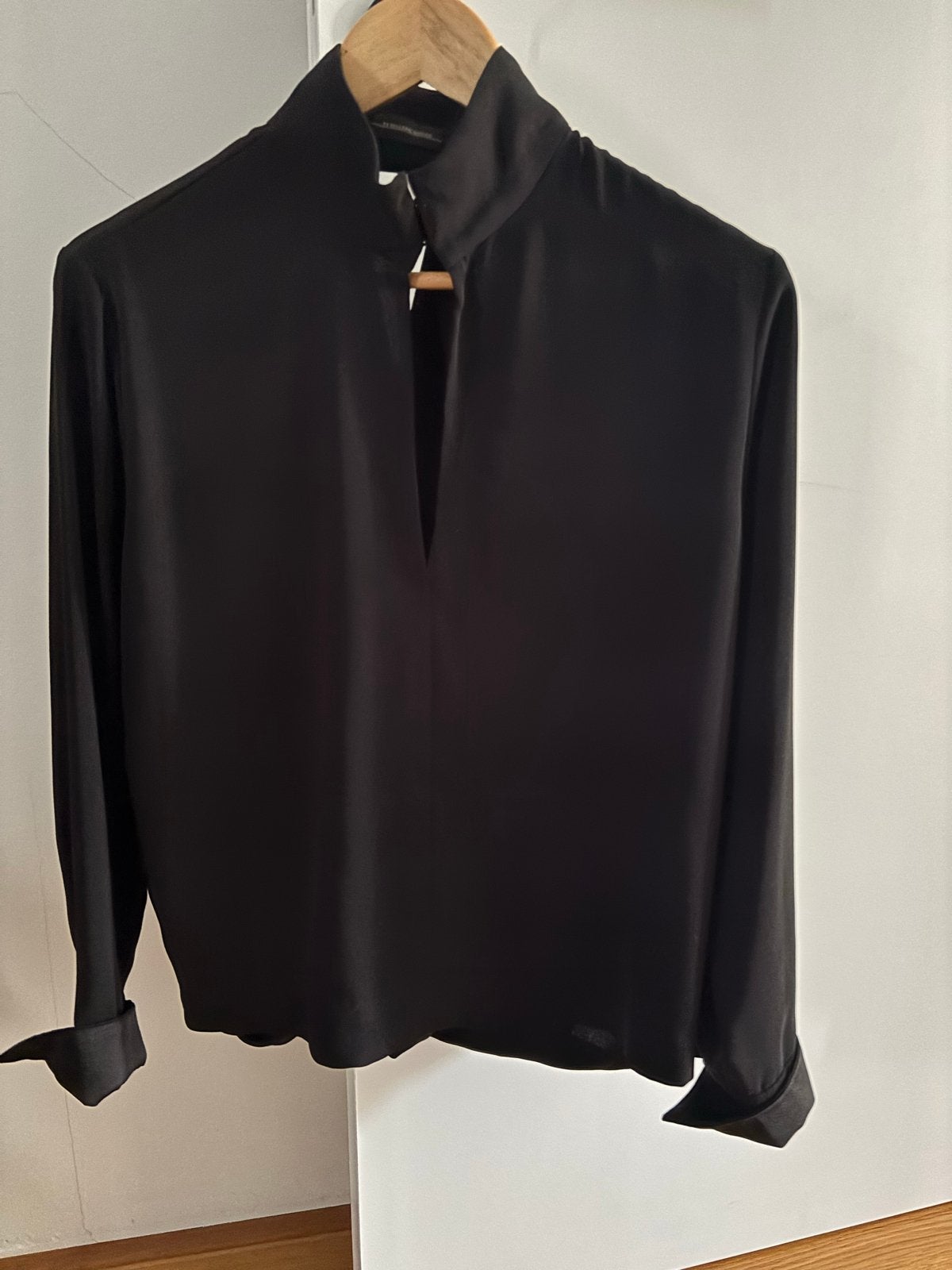 By Malene Birger blouse zwart maat 36, Ophalen of Verzenden, Zo goed als nieuw, Maat 36 (S), Zwart