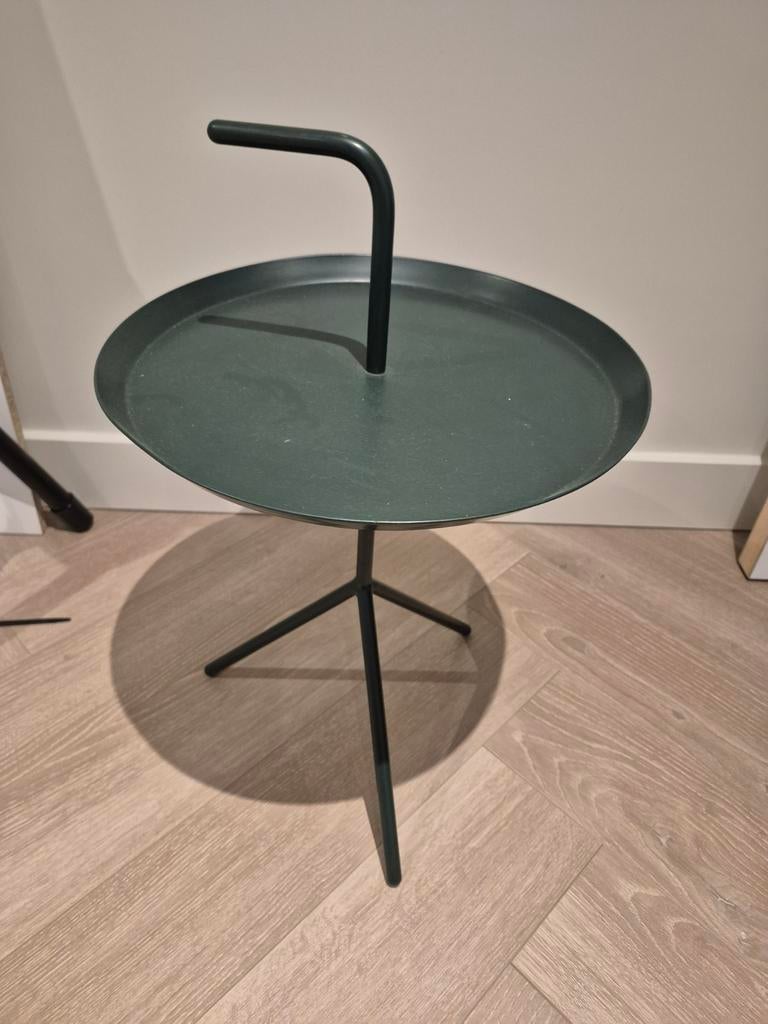Hay DLM bijzet tafel, Huis en Inrichting, Ophalen of Verzenden, Rond, Metaal of Aluminium, Minder dan 55 cm