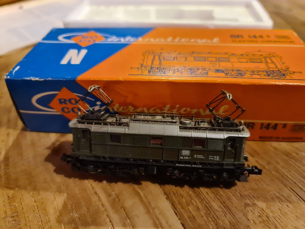 Roco 02154 S N Elektrolokomotive serie 144.5 zgan, Ophalen of Verzenden, Zo goed als nieuw, Roco, Analoog