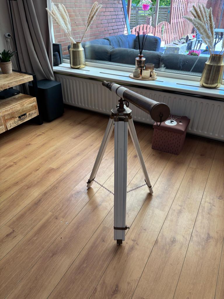 Decoratieve Telescoop met Statief - Sierobject, Ophalen, Met statief, Minder dan 80 mm, Gebruikt