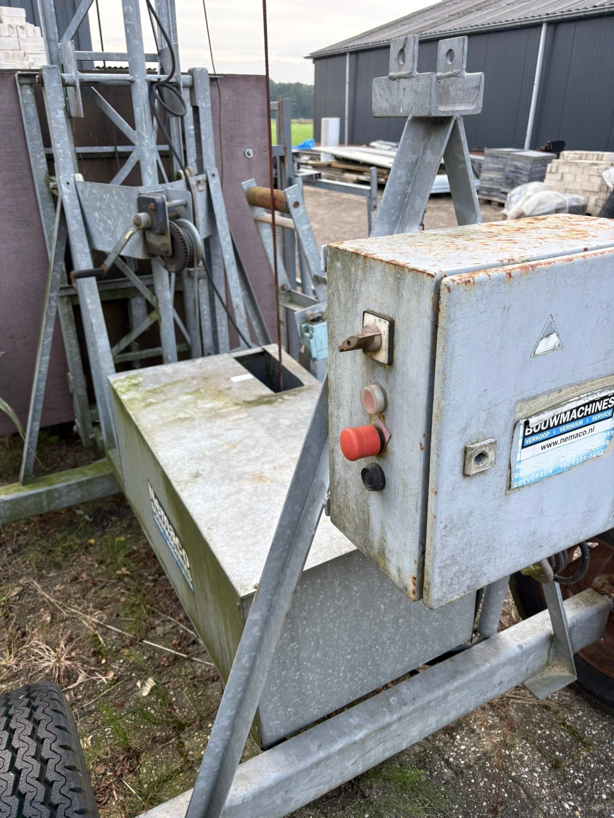 Bouwlift, Doe-het-zelf en Verbouw, Ophalen, Gebruikt, Bouwlift