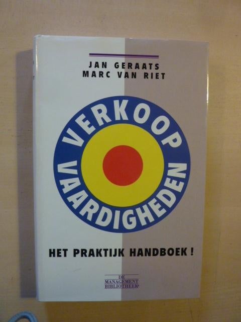 Geraats & v Riet - Verkoopvaardigheden, Boeken, Economie, Management en Marketing, Zo goed als nieuw, Management, Ophalen of Verzenden