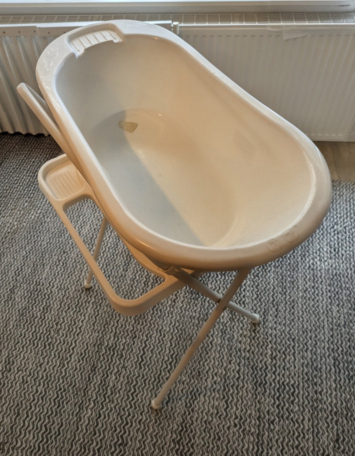 Babybadje met standaard, Gebruikt, Badje, Standaard, Ophalen