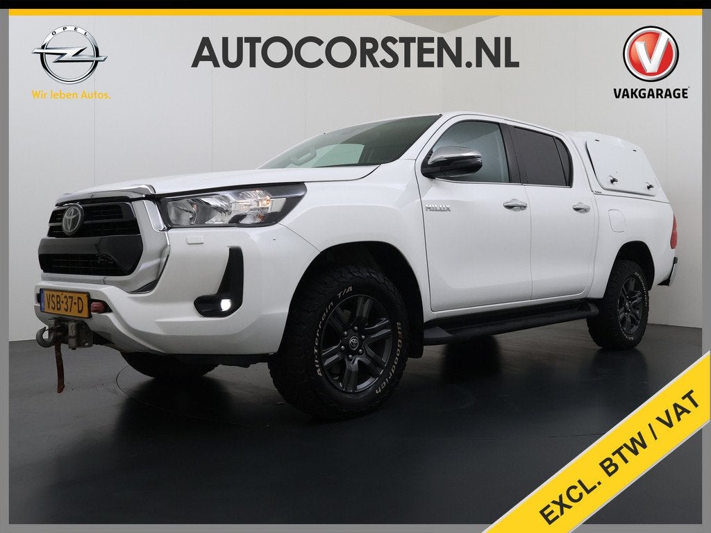 Toyota Hilux 2.4 D-4D 4WD Automaat Double Cab Prof. Lier Can, Auto's, Stof, Gebruikt, 4 cilinders, 150 pk