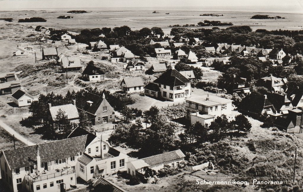 Schiermonnikoog, Ophalen of Verzenden, 1940 tot 1960, Gelopen, Waddeneilanden