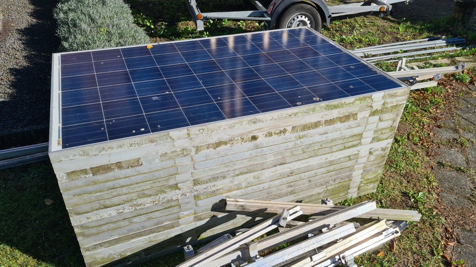 Panelen en omvormers, Ophalen, Gebruikt, Compleet systeem