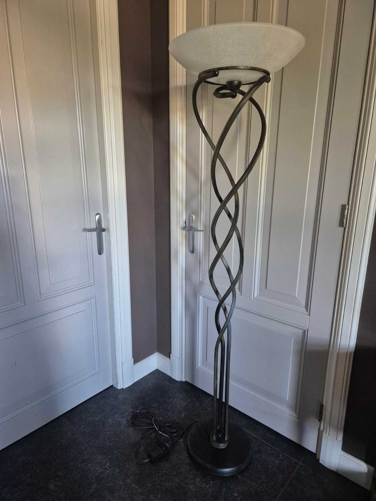 Mooie dimbare staande lamp, Huis en Inrichting, Lampen | Vloerlampen, Ophalen, 150 tot 200 cm