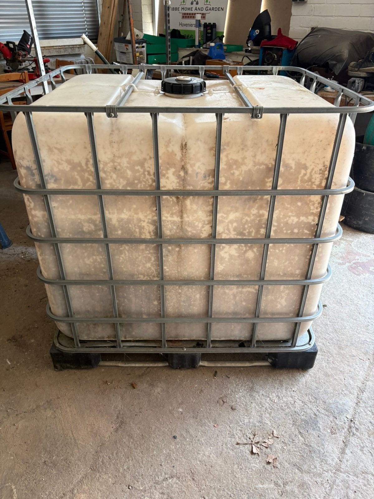 Watertank, Tuin en Terras, Regentonnen, Ophalen, Kunststof, Gebruikt, Met kraantje