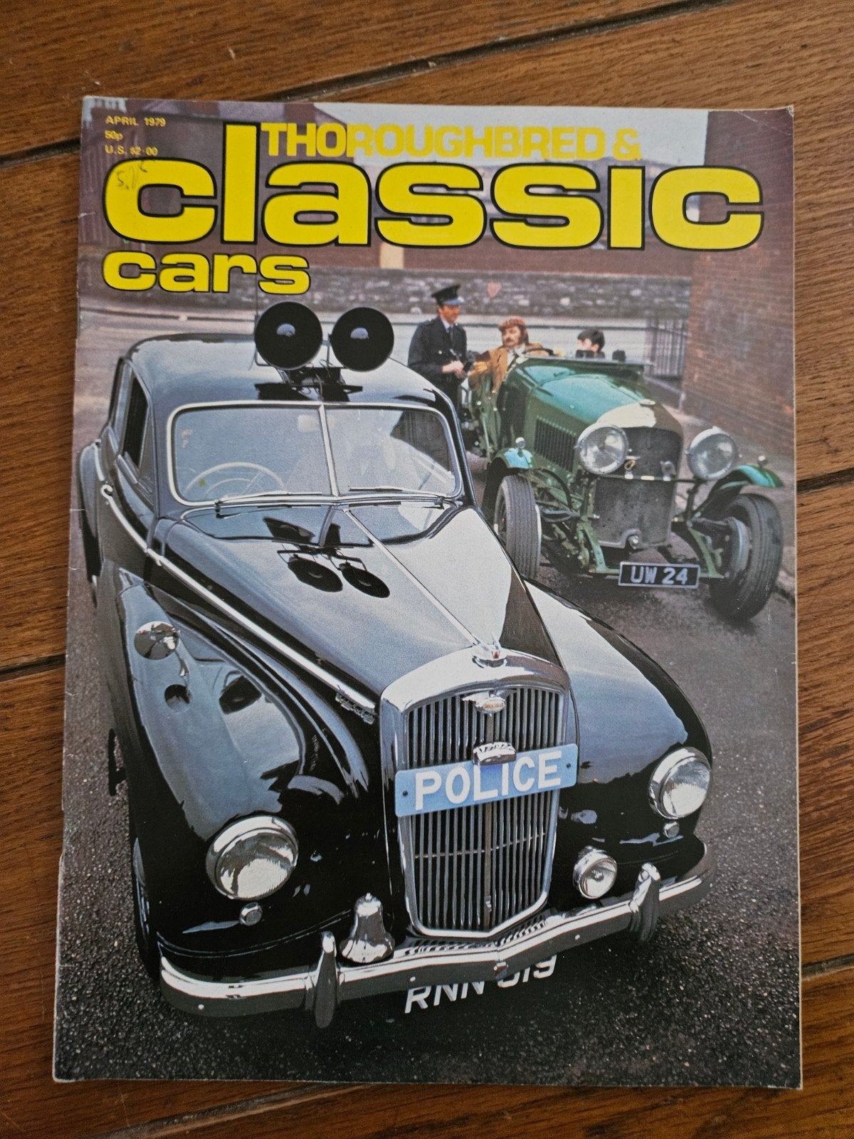 Thoroughbreds Classic Cars Magazine April 1979, Ophalen of Verzenden, Gelezen, Overige typen