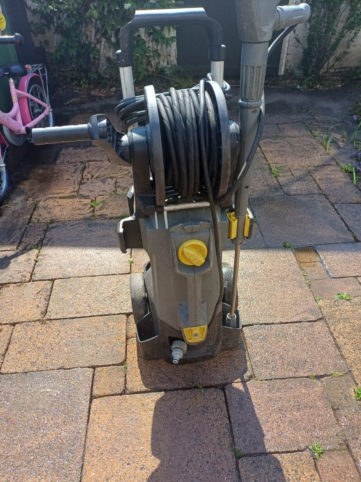 Kärcher hogedrukreiniger HD 6/15 CX Plus, Tuin en Terras, Hogedrukreinigers, Ophalen, Gebruikt, Kärcher, Met regelbare waterdruk