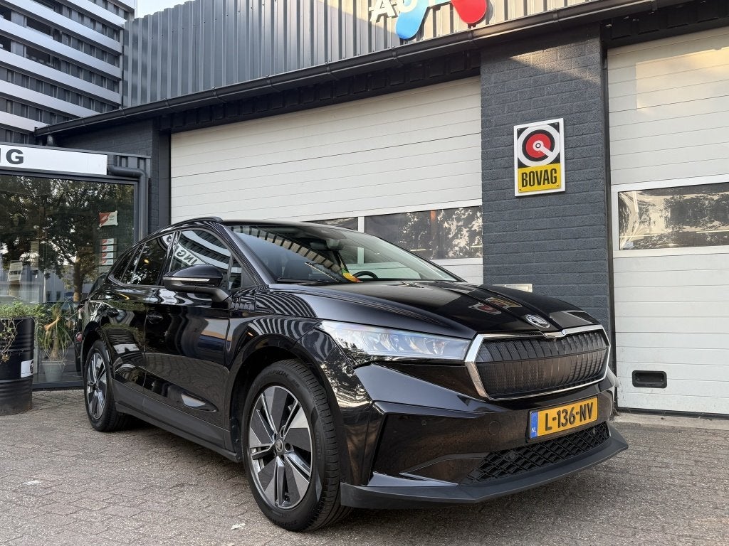 Skoda Enyaq iV 60 SOH 93% (bj 2021, automaat), Automaat, 390 km, 0 cilinders, Gebruikt