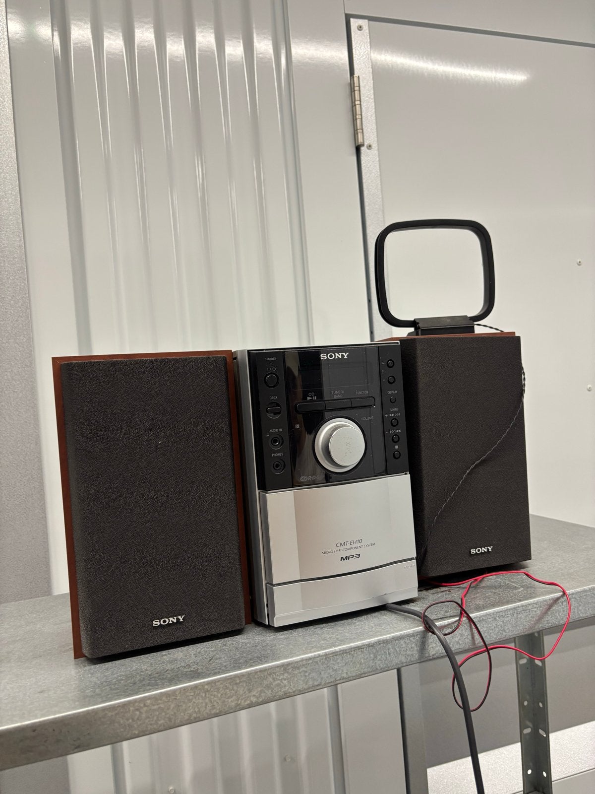 Sony CMT-EH10 Microset met CD-speler en radio, Ophalen, Gebruikt, Microset, Sony