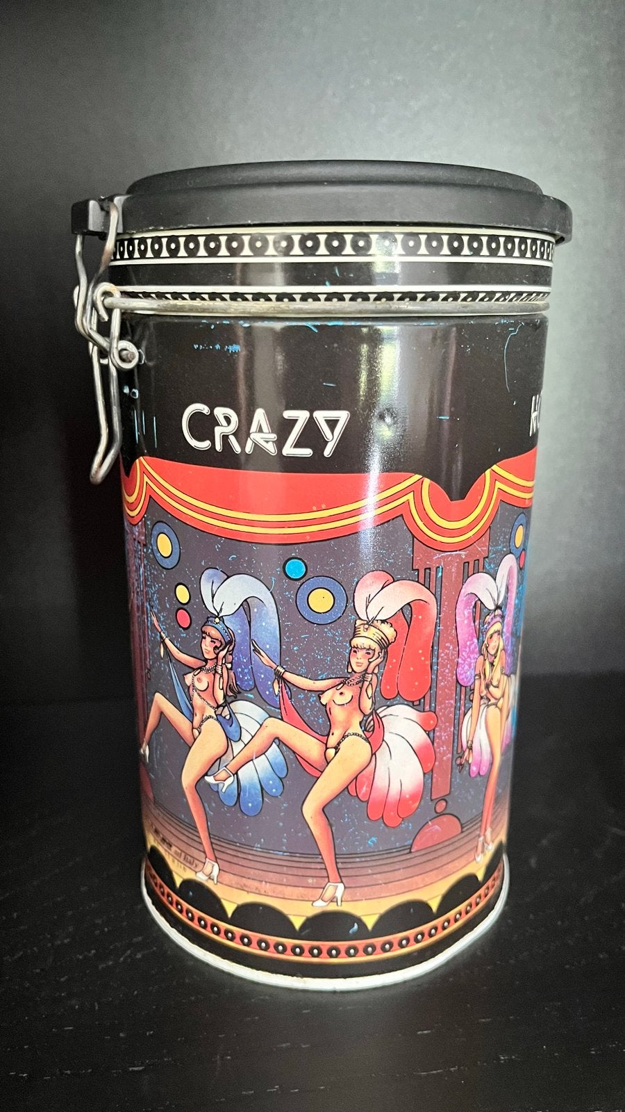 Crazy Horse zeldzaam vintage blik Italiaanse Mivat (Pistoia), Gebruikt, Ophalen of Verzenden, Nvt, Nvt