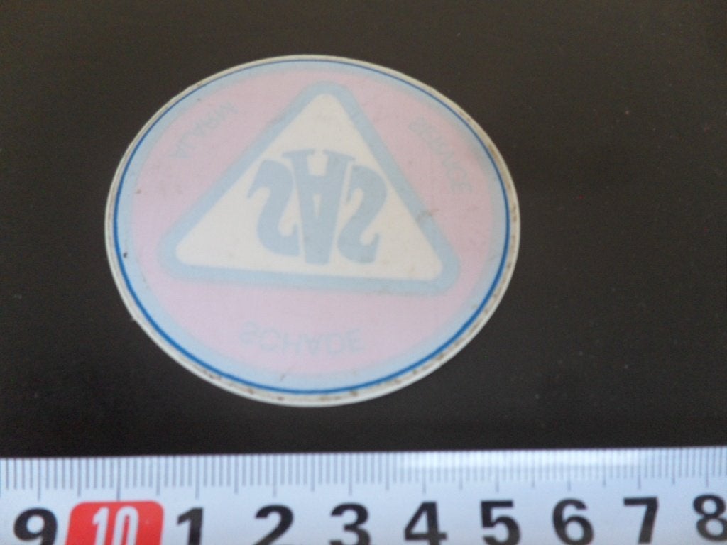 sticker Raamsticker Schade Alarm Service, Ophalen of Verzenden, Zo goed als nieuw