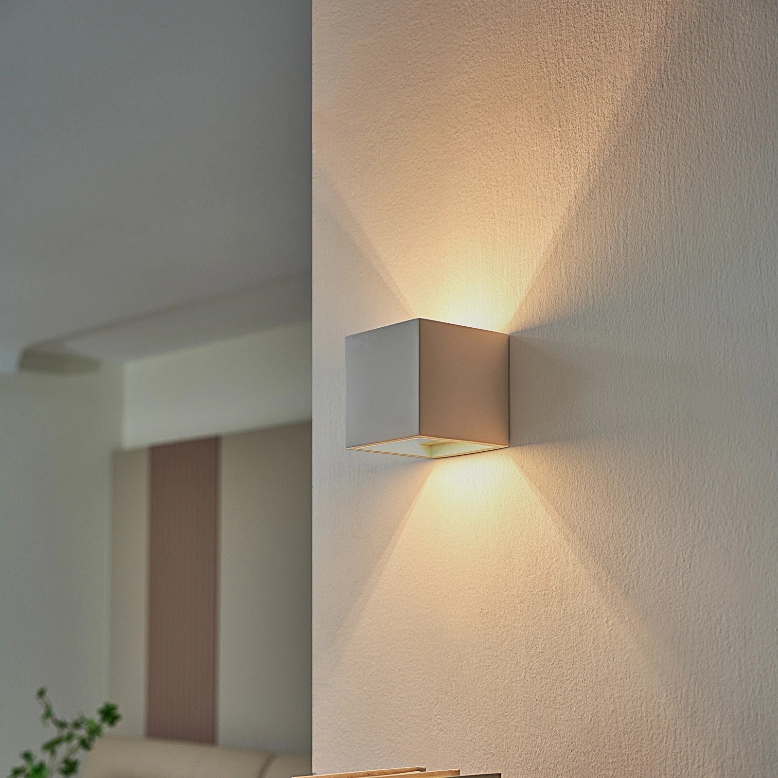 Nieuwe wandlamp G9 wit, Huis en Inrichting, Overige materialen, Nieuw, Ophalen of Verzenden, Up & down verlichting