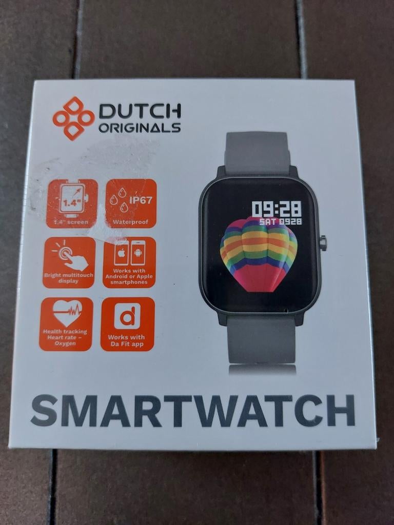Dutch Originals Smartwatch - Nieuw in doos, Dutch Originals, Nieuw, Ophalen of Verzenden, Snelheid