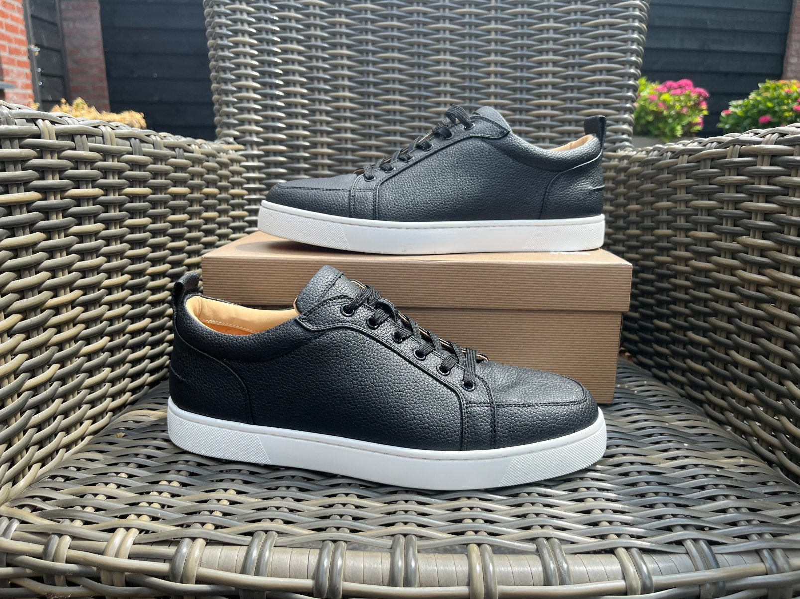 Louboutin Rantulow Sneakers | Maat 44 | Nieuw! | ACTIE |, Kleding | Heren, Schoenen, Verzenden, Zwart, Nieuw, Sneakers of Gympen