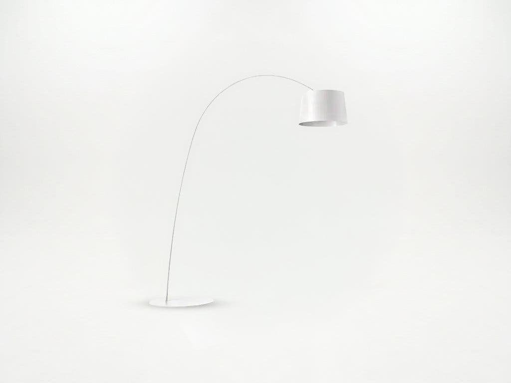 Foscarini Twiggy Vloerlamp – Wit | Marc Sadler, Ophalen, 200 cm of meer, Design, E27 (groot)