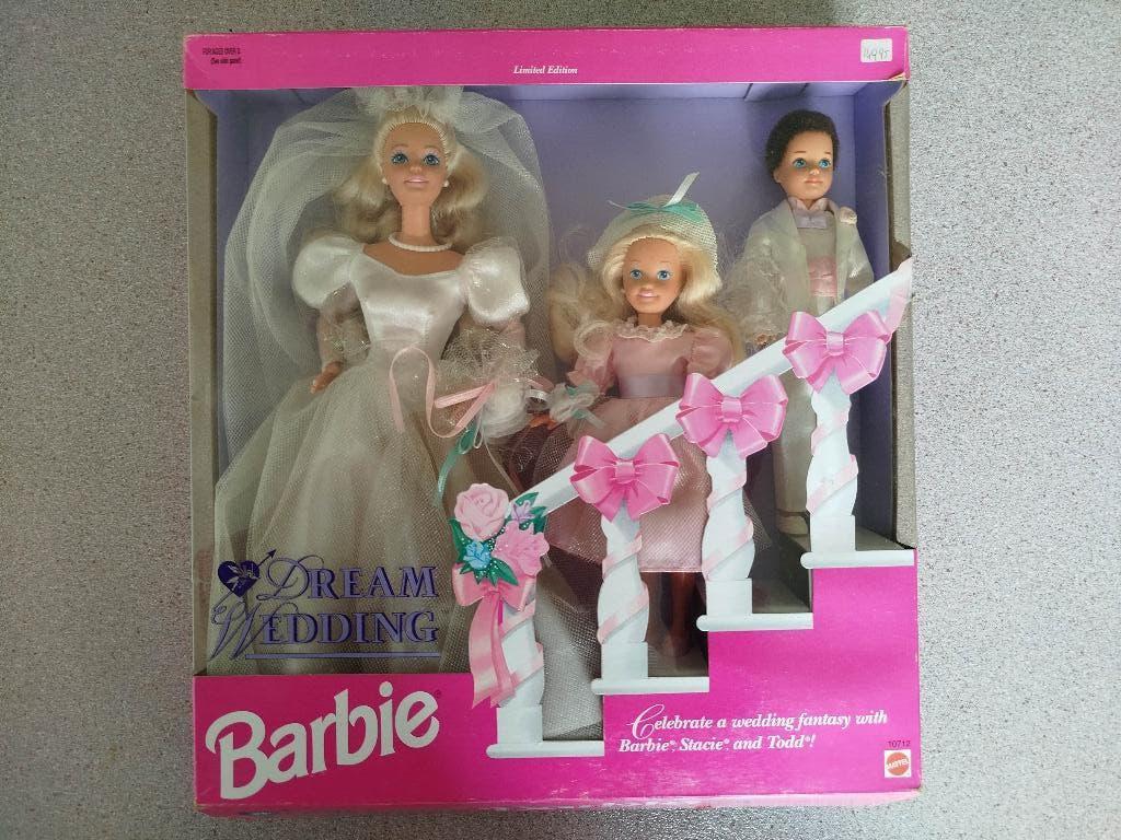Barbie Dream Wedding met Stacie en Todd 1993, Verzamelen, Poppen, Ophalen of Verzenden, Gebruikt, Fashion Doll