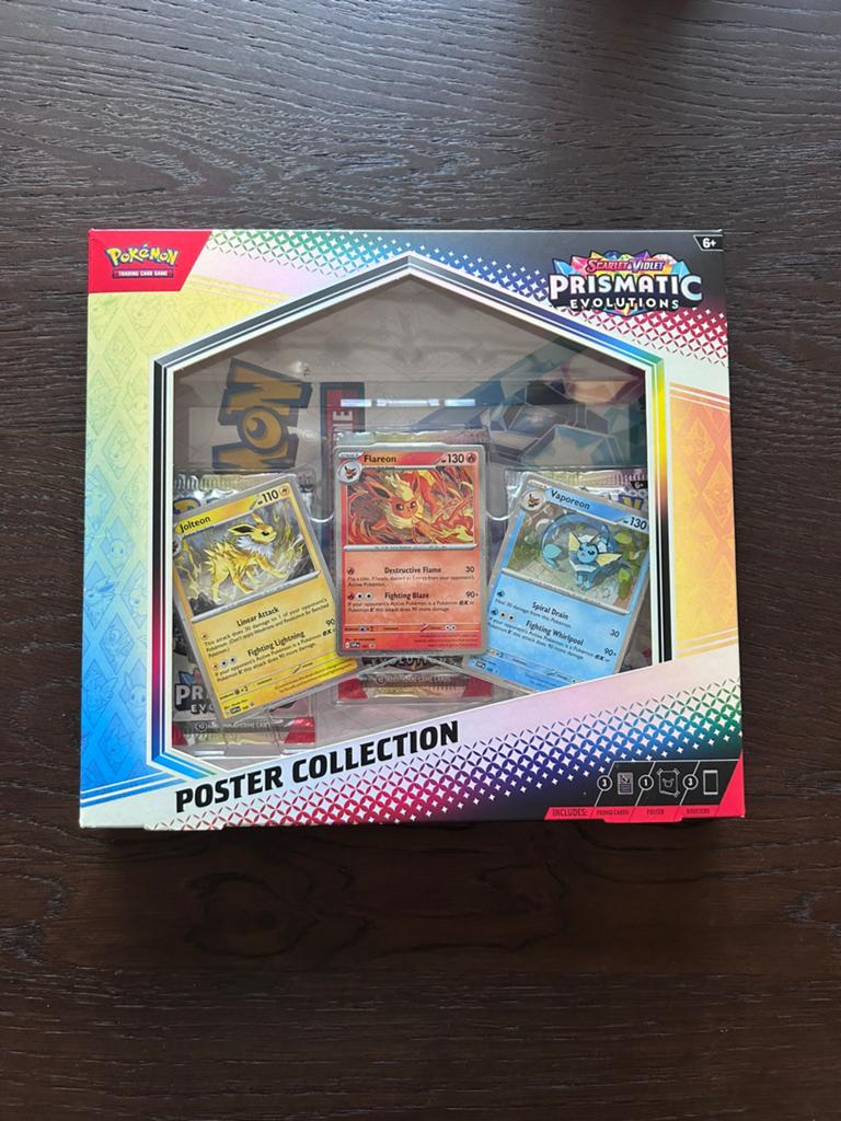 Prismatic Evolutions Poster Collection, Ophalen, Zo goed als nieuw