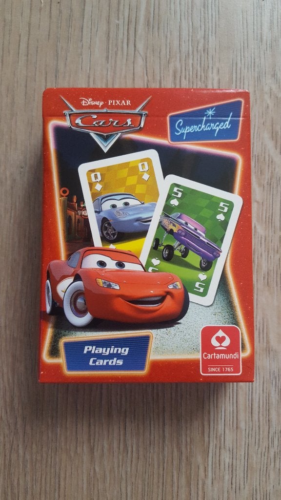 Disney Pixar Cars Supercharged kaartenspel/speelkaarten, Verzamelen, Disney, Ophalen of Verzenden, Overige figuren, Nieuw, Overige typen