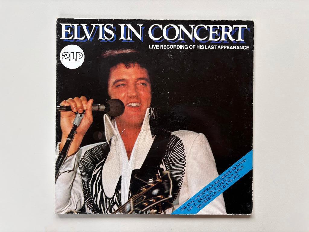 Elvis Presley In Concert RCA records 1977, Ophalen of Verzenden, Gebruikt, 12 inch