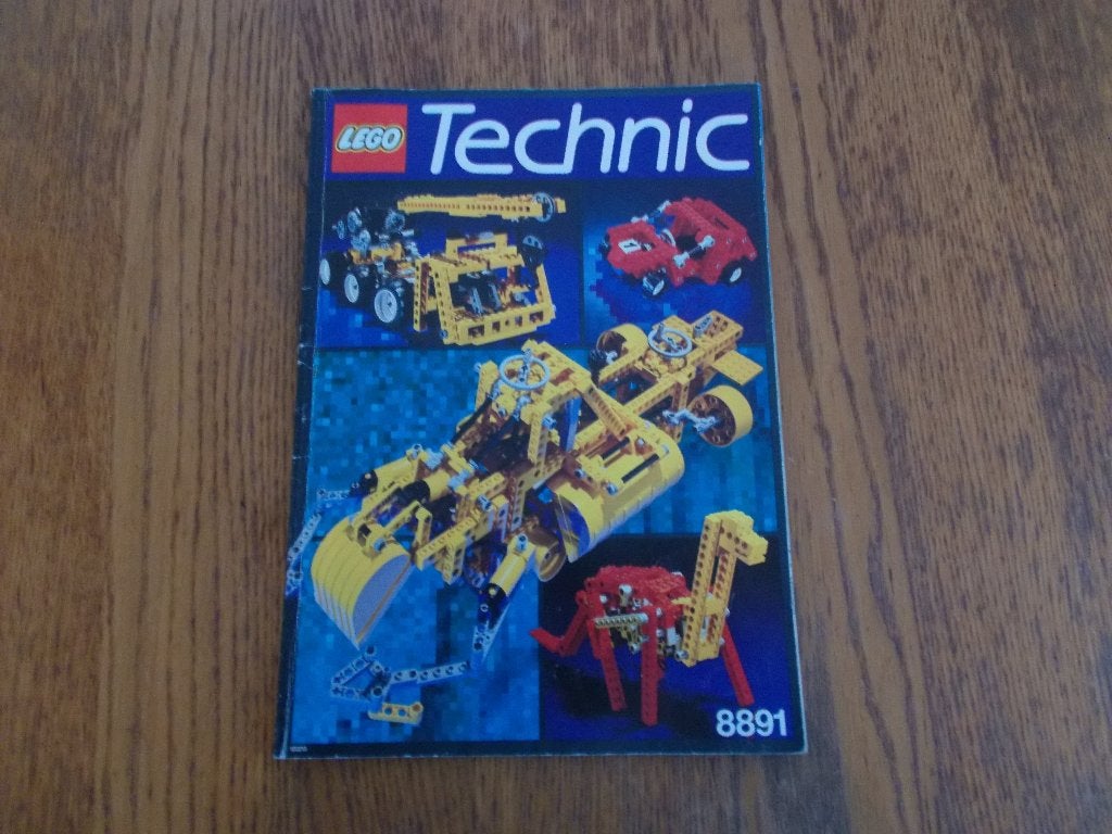 lego nr 8891 technic bouwboek, Gebruikt, Lego, Ophalen of Verzenden, Technic