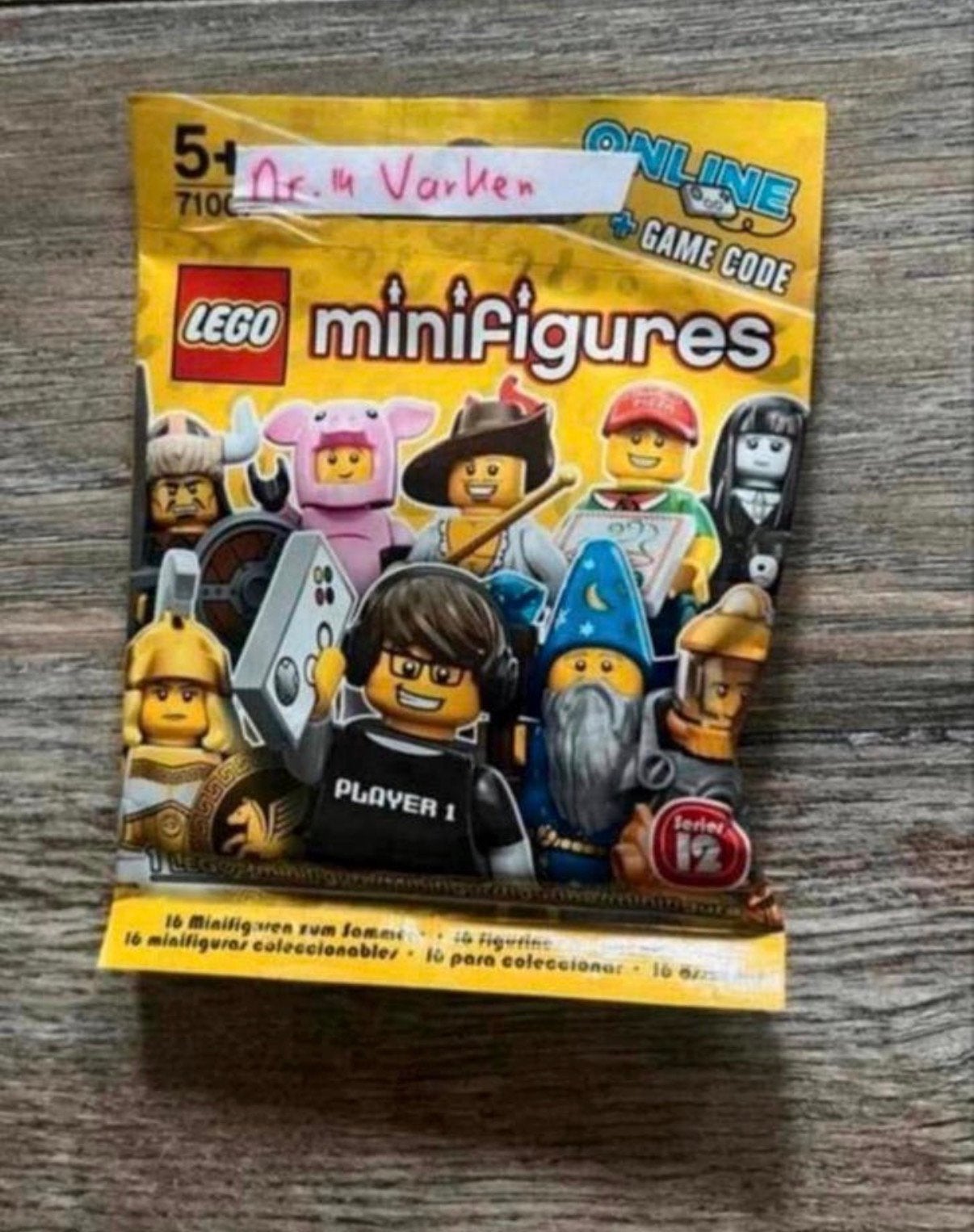 NIEUW Lego minifigures series 12 71007 Piggy Guy / varken, Lego, Nieuw, Ophalen of Verzenden, Minifiguur