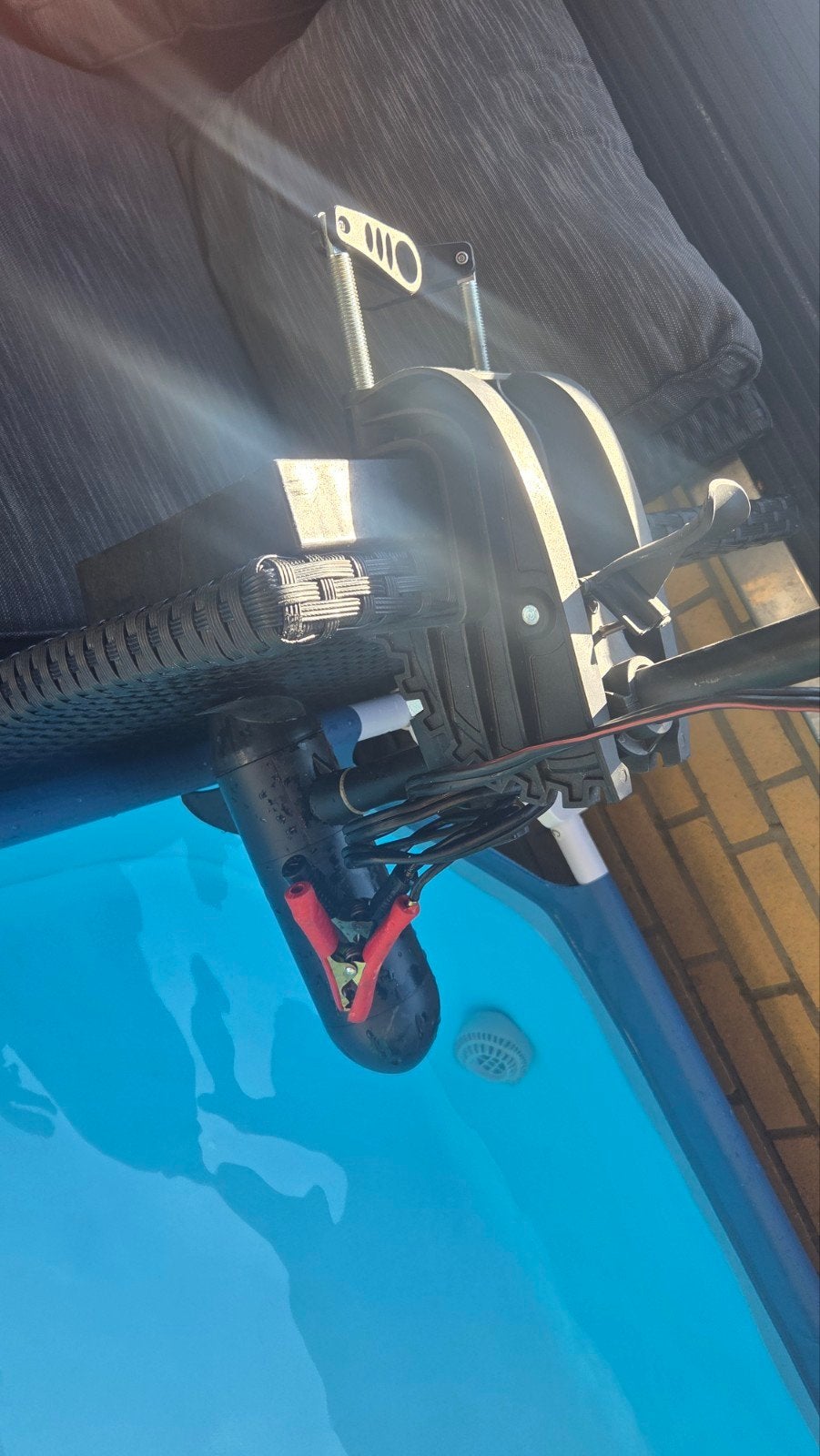 Rubberboot met RAPTOR motor, Ophalen, Zo goed als nieuw