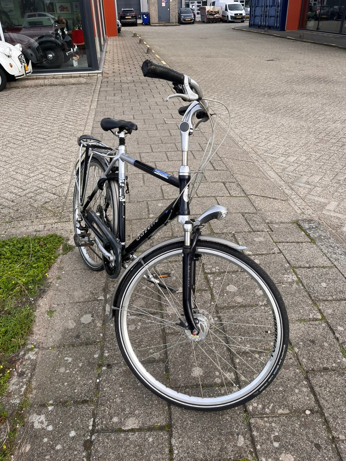 Gazelle herenfiets te koop, Fietsen en Brommers, Ophalen, Gebruikt, Versnellingen, 57 tot 61 cm