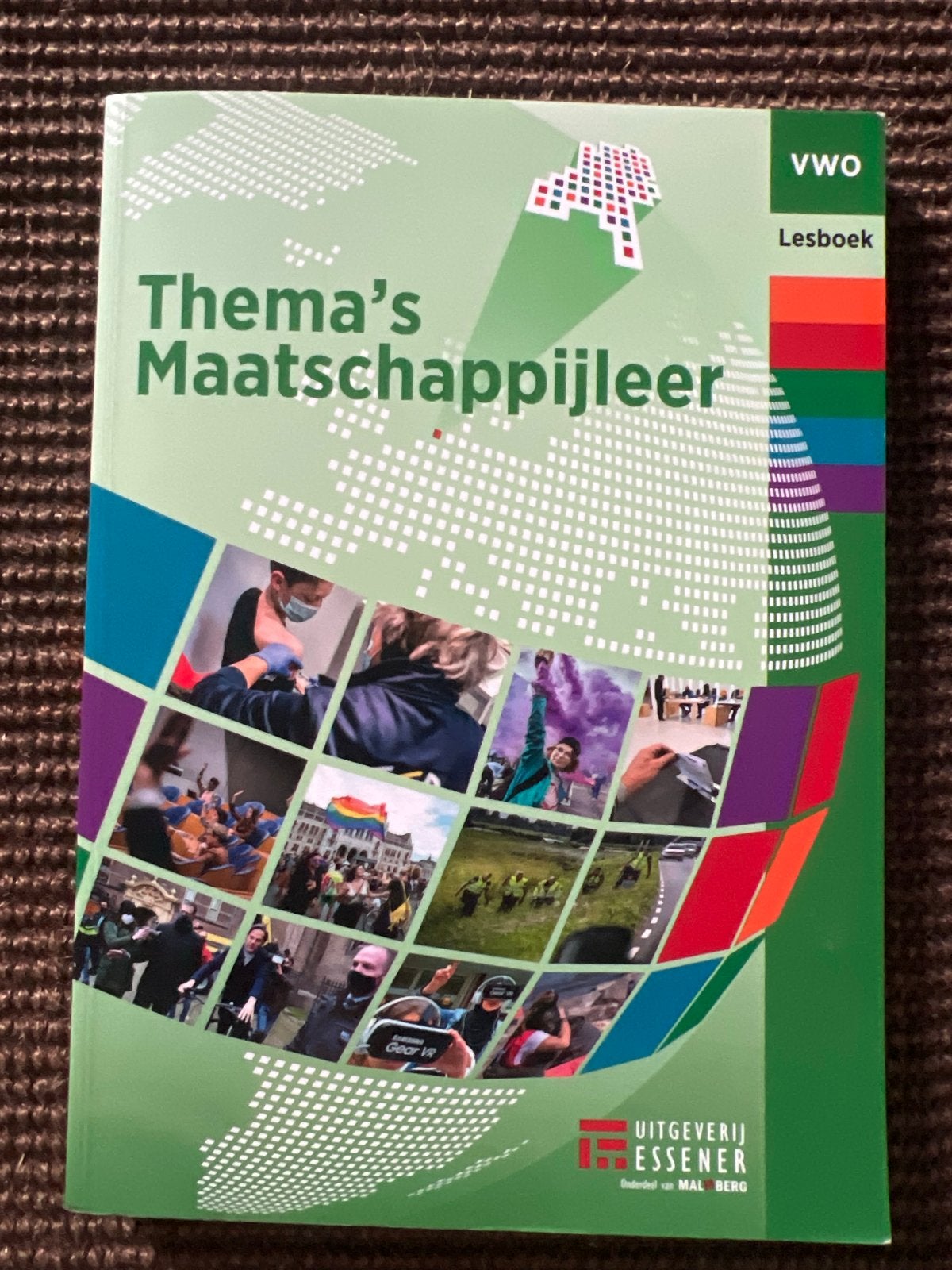 Thema's Maatschappijleer VWO Lesboek - Uitgeverij Essener, Ophalen of Verzenden, Nieuw, VWO, Maatschappijleer