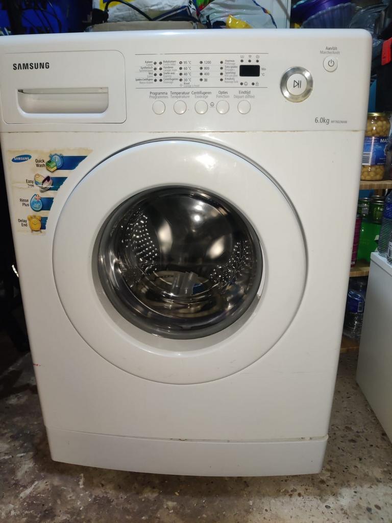 Samsung wasmachine 6.0 kg, Ophalen, Zo goed als nieuw, Voorlader, Kort programma