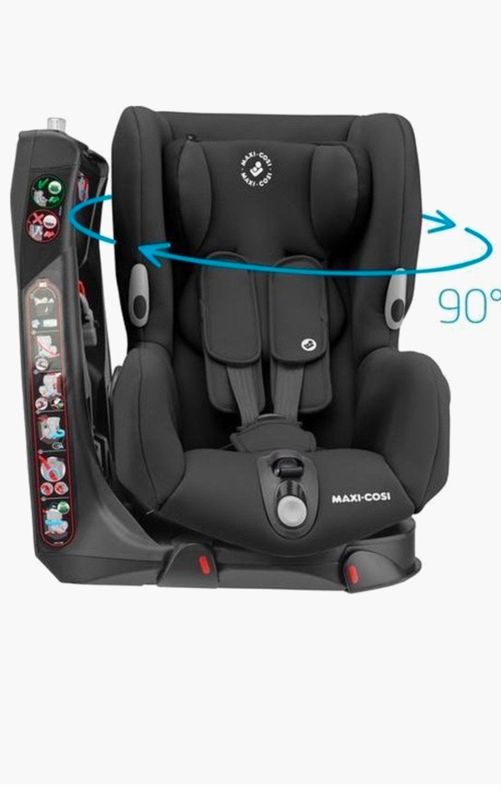 Maxi-Cosi Axiss Authentic Black Autostoel, Ophalen, 9 t/m 18 kg, Verstelbare rugleuning, Maxi-Cosi