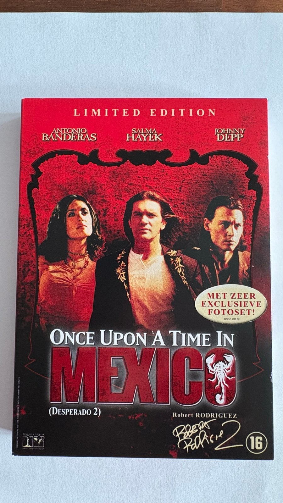 Once Upon A Time In Mexico (Desperado 2) Limited Edition DVD, Vanaf 16 jaar, Speciale editie, Nederlands, Actie